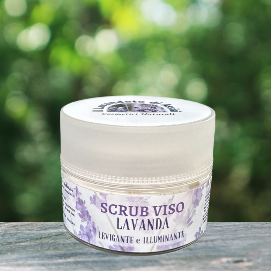Lavender face scrub
