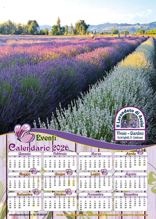 Calendario 2026 gratis, calendario 2026 gratuito, calendario 2026 omaggio, calendario 2026 con fiori, calendario 2026 con lavanda, calendario 2026 gratis. Calendario  natalizio, calendario campi di lavanda, Calendario Assisi 2026, calendario 2026 da appendere, Calendario Assisi gratis, calendari natalizi, idee regalo calendario, idee regalo Natale 2026, calendario 2026 con paesaggio, calendario 2026 da stampare gratis, calendario 2026 annuale, calendario 2026 con festività,