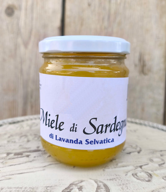 Miele di lavanda, miele italiano, miele di lavanda vendita online, miele di Sardegna, miele naturale, miele vendita