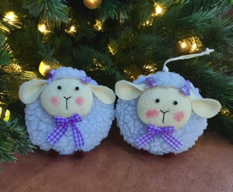 Sacchettino Pecorella sacchetto lavanda profumato idea regalo Natale Pasqua